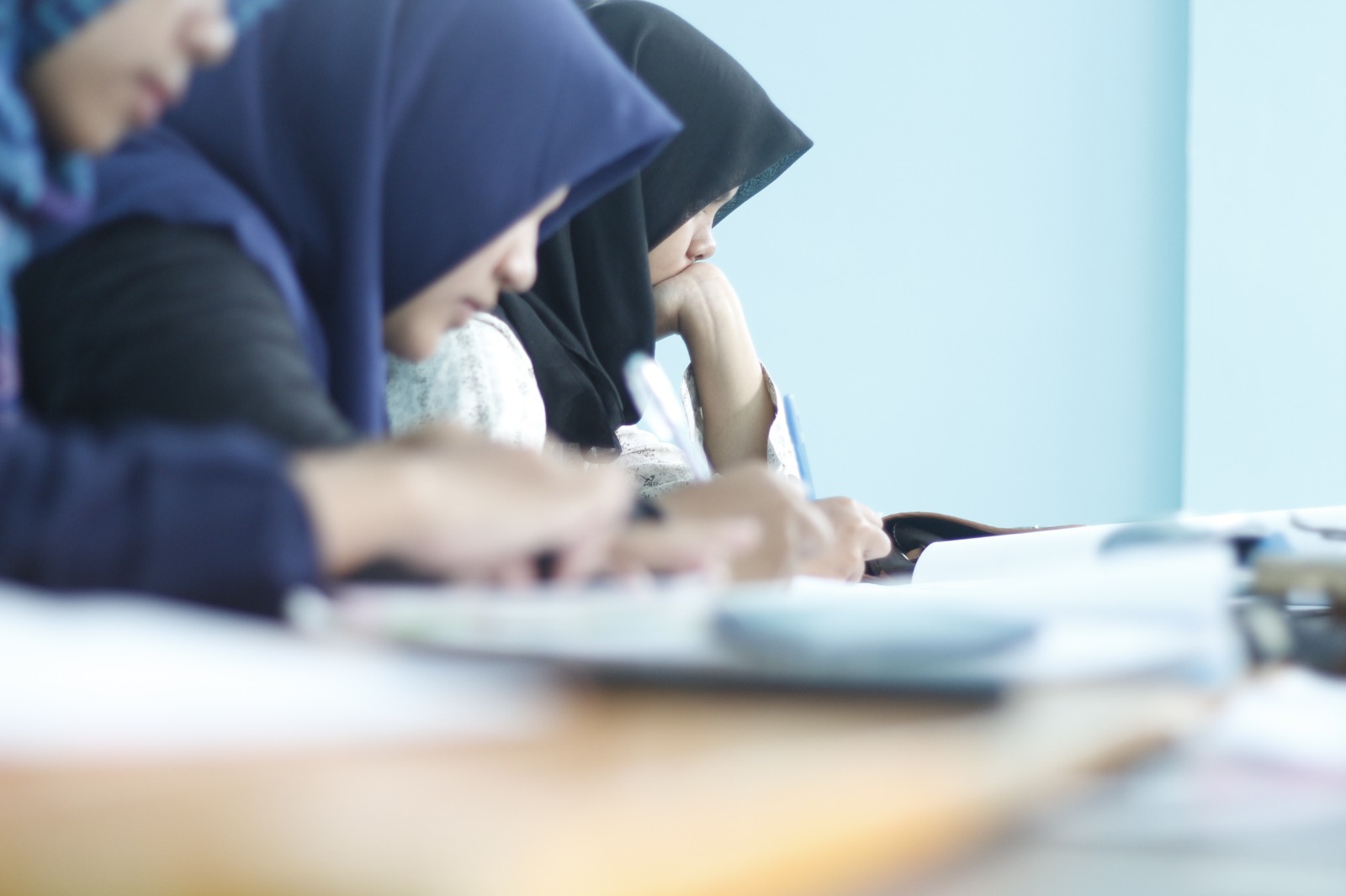 Siswa belajar di kelas